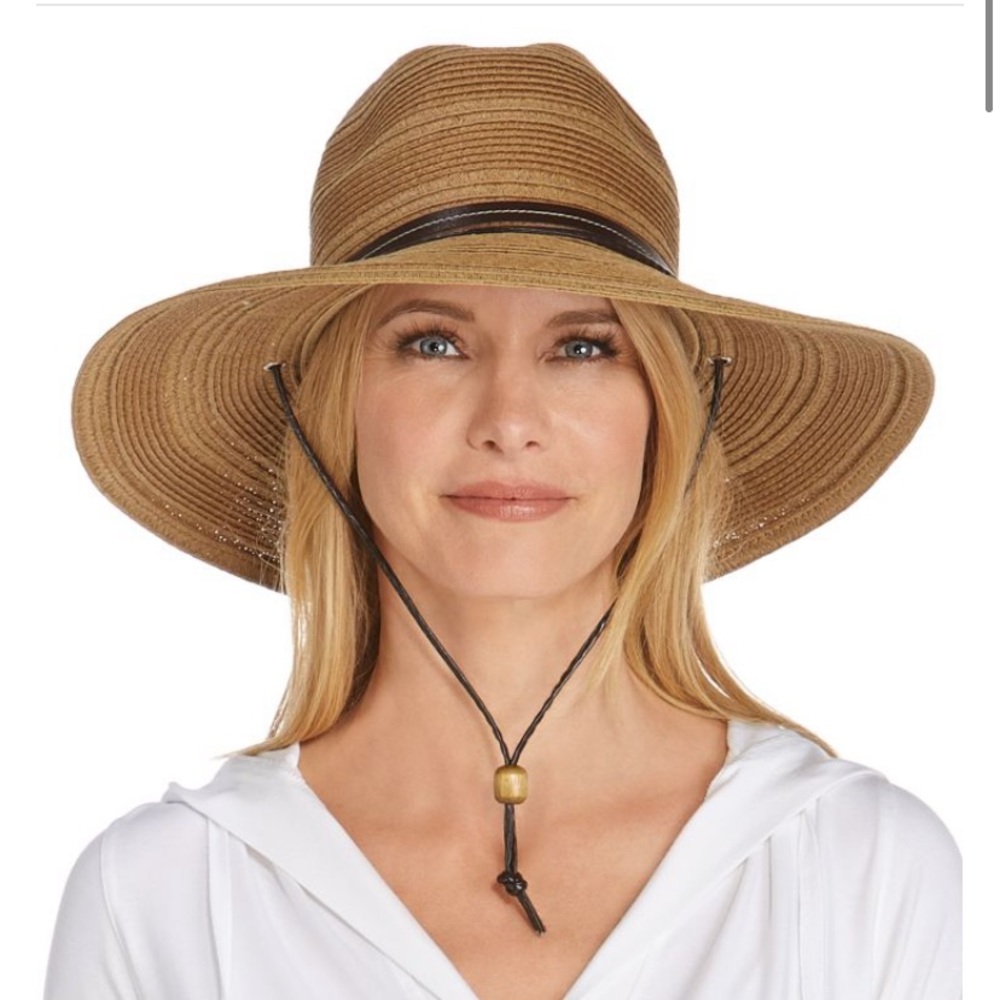 Hat with adjustable string